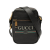 Gucci AB Gucci Black Calf Leather Mini Grained skin Logo Crossbody Italy