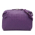 Bottega Veneta AB Bottega Veneta Purple Dark Purple Nappa Leather Leather Nappa Intrecciato Nodini Crossbody Italy