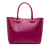 Loewe B LOEWE Pink Dark Pink Calf Leather Perforated Anagram Leo Tote Spain