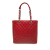 Chanel AB Chanel Red Caviar Leather Leather Caviar Vertical Grand Shopping Tote Italy