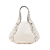 Gucci B Gucci White Calf Leather Small Guccissima Horsebit Pelham Shoulder Bag Italy