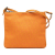 Fendi B Fendi Orange Canvas Fabric Zucchino Crossbody Italy