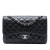 Chanel B Chanel Black Caviar Leather Leather Jumbo Classic Caviar Double Flap Italy