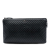Chanel B Chanel Black Caviar Leather Leather CC Chevron Caviar Zip Clutch Italy