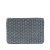 Goyard B Goyard Gray Coated Canvas Fabric Goyardine Senat MM France