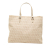 Fendi B Fendi Brown Beige Canvas Fabric Zucchino Tote Italy