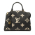 Louis Vuitton AB Louis Vuitton Black Monogram Empreinte Leather Bicolor Giant Petit Palais France
