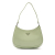 Prada B Prada Green Light Green Calf Leather Spazzolato Cleo Shoulder Bag Italy