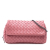 Bottega Veneta Pink Mini Nappa Intrecciato Expandable Chain Crossbody Italy