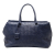 Bottega Veneta B Bottega Veneta Blue Dark Blue Nappa Leather Leather Large Nappa Intrecciato Brick Tote Italy