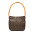 Louis Vuitton B Louis Vuitton Brown Monogram Canvas Fabric Monogram Looping MM France