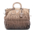Prada B Prada Brown Nappa Leather Leather Nappa Gaufre Ombre Satchel Italy