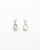 Chanel Coco Mark Dangling Rhinestone Earrings