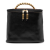 Loewe B LOEWE Black Calf Leather Velasquez Twist Vanity Bag Spain