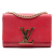 Louis Vuitton B Louis Vuitton Red Calf Leather Louise Chain MM France