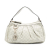 Gucci B Gucci White Off White Calf Leather Guccissima Sukey Shoulder Bag Italy
