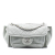 Chanel B Chanel Gray Calf Leather skin French Riviera Shoulder Bag France
