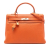 Hermès AB Hermès Orange Calf Leather Togo Kelly II Retourne 35 France
