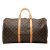 Louis Vuitton B Louis Vuitton Brown Monogram Canvas Fabric Monogram Keepall 50 France