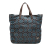Prada B Prada Blue Navy Nylon Fabric Tessuto Stampato Tote Italy