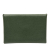 Hermès AB Hermès Green Dark Green with Gray Charcoal Calf Leather Epsom Verso Calvi Card Holder France