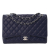 Chanel AB Chanel Blue Dark Blue Caviar Leather Leather Maxi Classic Caviar Single Flap Italy