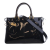 Louis Vuitton AB Louis Vuitton Black Vernis Leather Leather Vernis Miroir Tote France