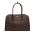 Prada B Prada Brown Dark Brown Calf Leather Large Tote Italy