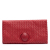 Bottega Veneta B Bottega Veneta Red Nappa Leather Leather Nappa Intrecciato Turn Lock Clutch Italy