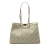 Fendi AB Fendi Green Light Green Canvas Fabric Zucca Embroidered Peekaboo X Tote Italy