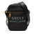 Gucci AB Gucci Black Calf Leather Mini Grained skin Logo Crossbody Italy