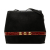 Ferragamo B Ferragamo Black Suede Leather Crossbody Italy