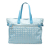 Chanel B Chanel Blue Light Blue Nylon Fabric New Travel Line Tote France