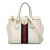 Gucci B Gucci White Calf Leather Small Ophidia Satchel Italy