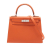 Hermès AB Hermès Orange Calf Leather Epsom Kelly II Sellier 28 France