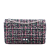 Chanel AB Chanel Pink with Black Tweed Fabric Reissue 2.55 Double Flap 226 France