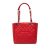 Chanel B Chanel Red Caviar Leather Leather Caviar Petite Shopping Tote Italy
