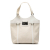 Christian Dior B Dior White Canvas Fabric Diorissimo Trotter Street Chic Tote Italy