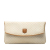 Celine B Celine Brown Light Beige Coated Canvas Fabric Macadam Clutch Italy