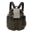 Fendi B Fendi Brown Canvas Fabric Large Zucca Strike Backpack Italy