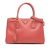 Prada B Prada Pink Blush Saffiano Leather Small Lux Galleria Double Zip Satchel Italy