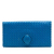 Bottega Veneta B Bottega Veneta Blue Nappa Leather Leather Nappa Intrecciato Turn Lock Clutch Italy