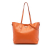 Prada B Prada Orange Saffiano Leather Open Convertible Tote Italy