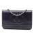 Chanel B Chanel Purple Plum Caviar Leather Leather CC Caviar Wallet On Chain Spain