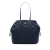 Prada B Prada Blue Dark Blue Nylon Fabric Saffiano Trimmed Tessuto Open Convertible Tote Italy