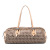 Fendi B Fendi Brown Light Brown Canvas Fabric Zucchino Handbag Italy