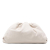 Bottega Veneta AB Bottega Veneta White Off White Lambskin Leather Leather Lambskin The Pouch Italy