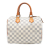Louis Vuitton B Louis Vuitton White Damier Canvas Fabric Damier Azur Speedy 25 United States