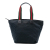 Gucci AB Gucci Black Canvas Fabric GG Web Tote Italy