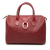Christian Dior B Dior Red Coated Canvas Fabric Diorissimo Trotter Boston Bag France